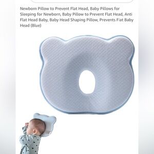 Babebay infant No Flat head pillow